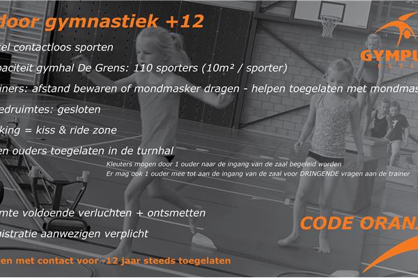 Code ORANJE vanaf 14 oktober